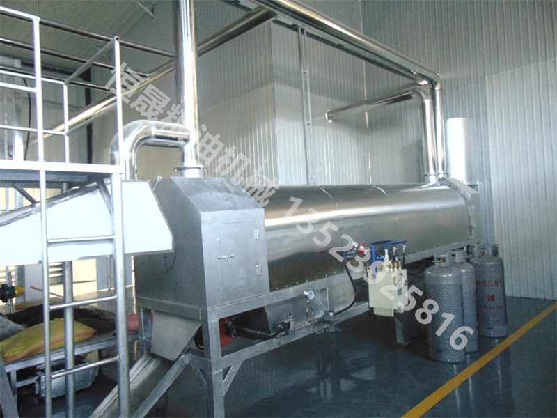 醇基燃料炒籽機案例展示